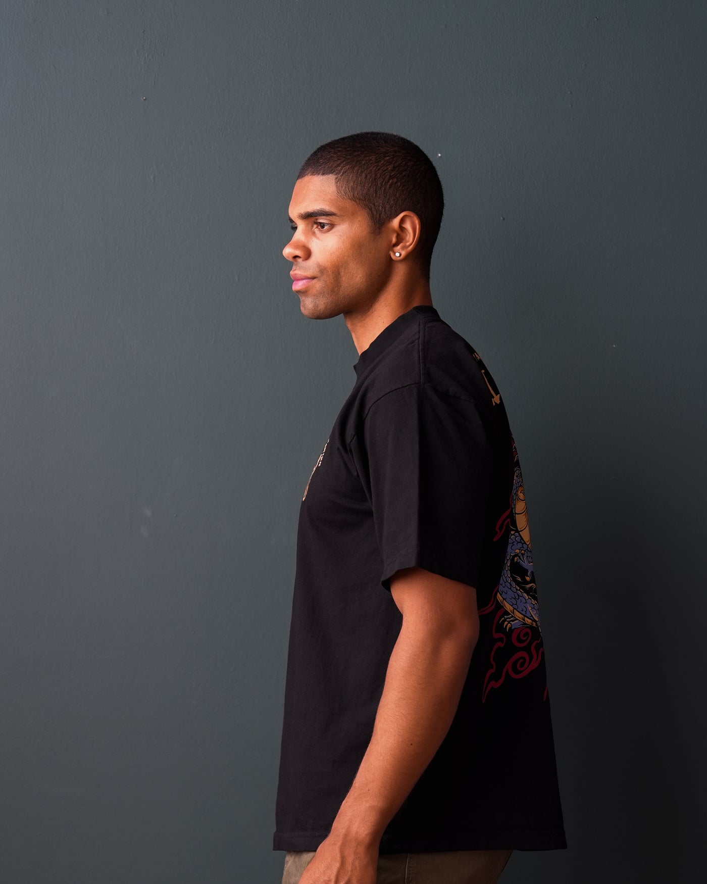 Drums of Liberation T-Shirt / Black