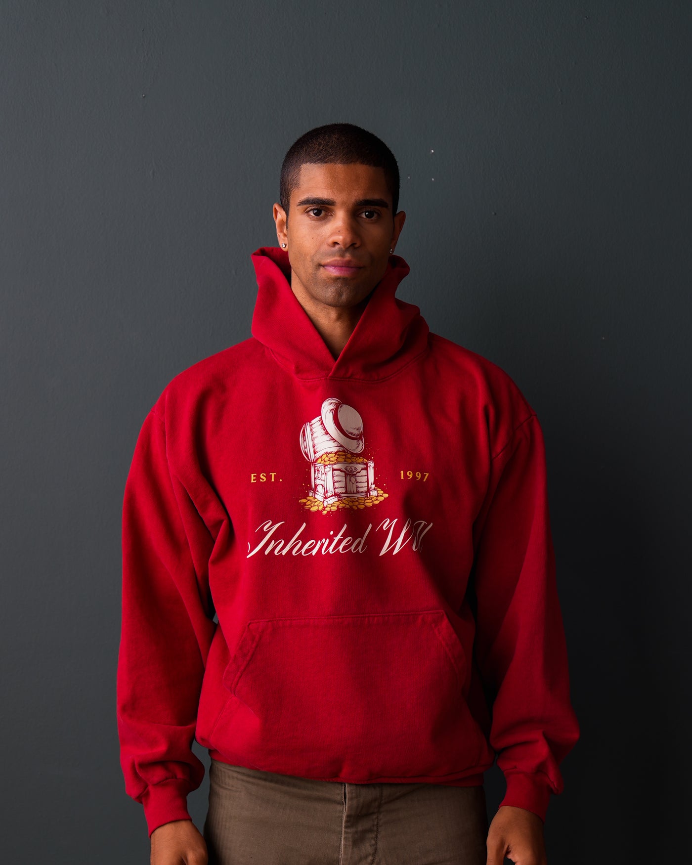 Inherited Will Hoodie / Red