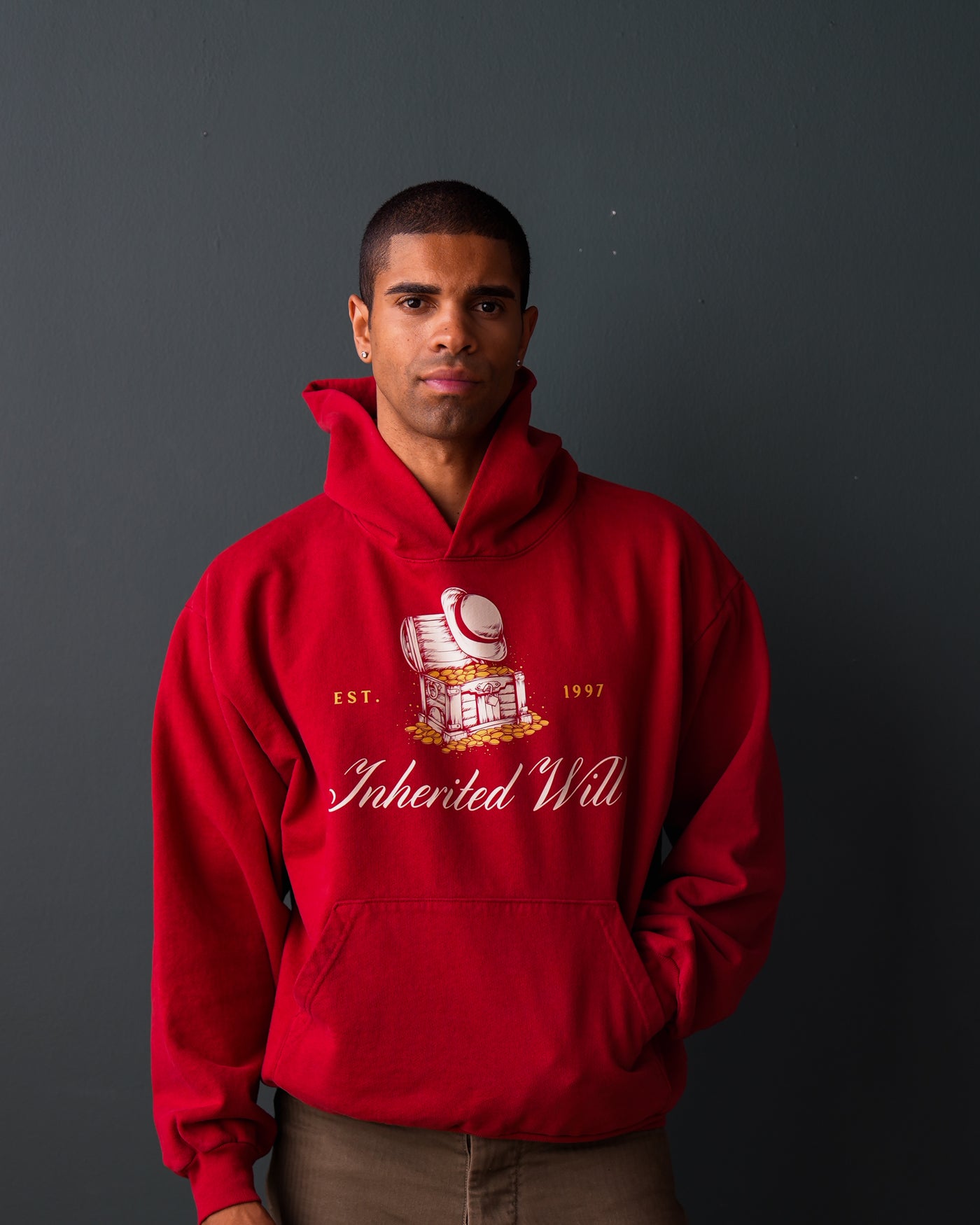 Inherited Will Hoodie / Red