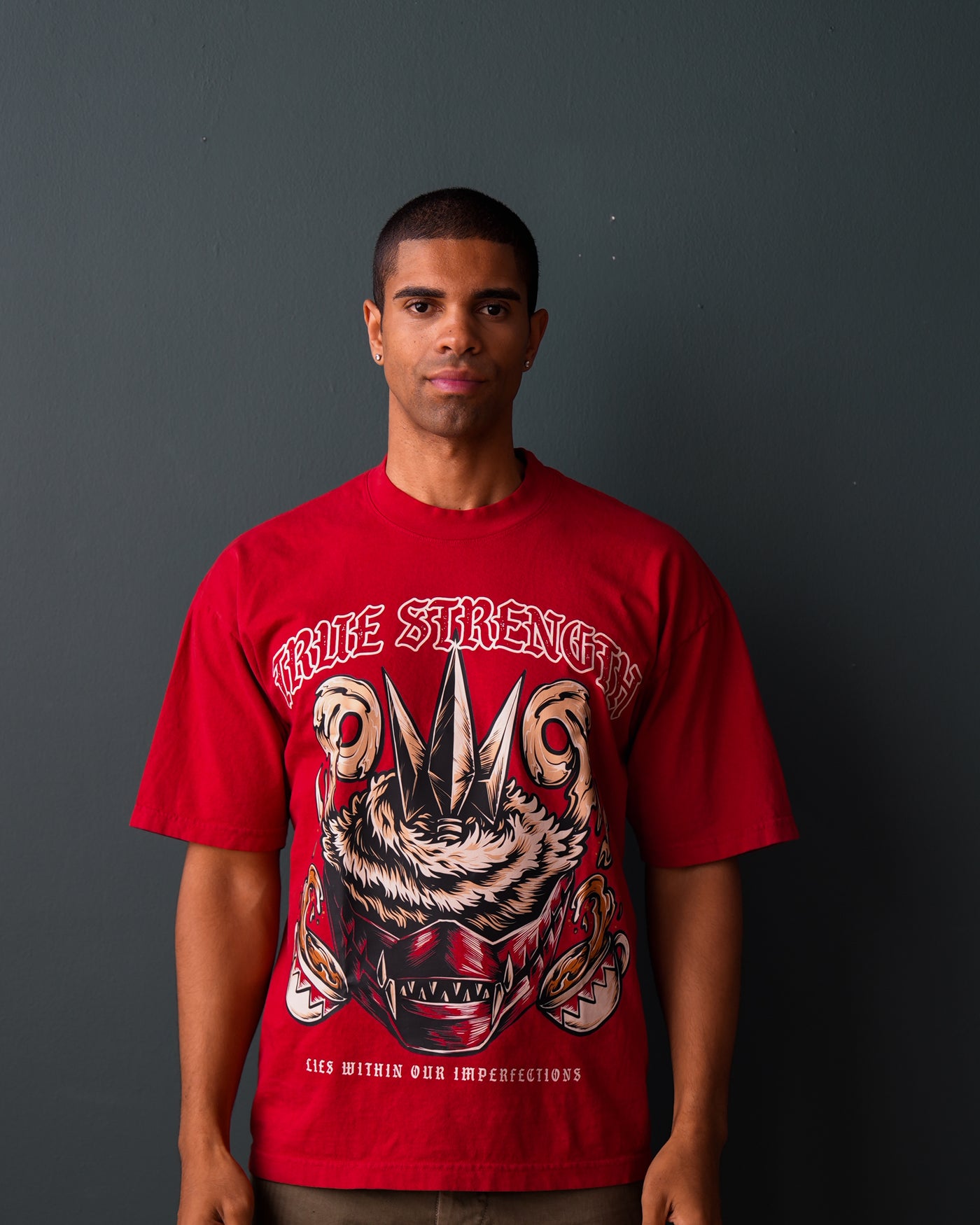 Within Our Imperfections Katakuri T-Shirt / Red