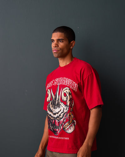Within Our Imperfections Katakuri T-Shirt / Red