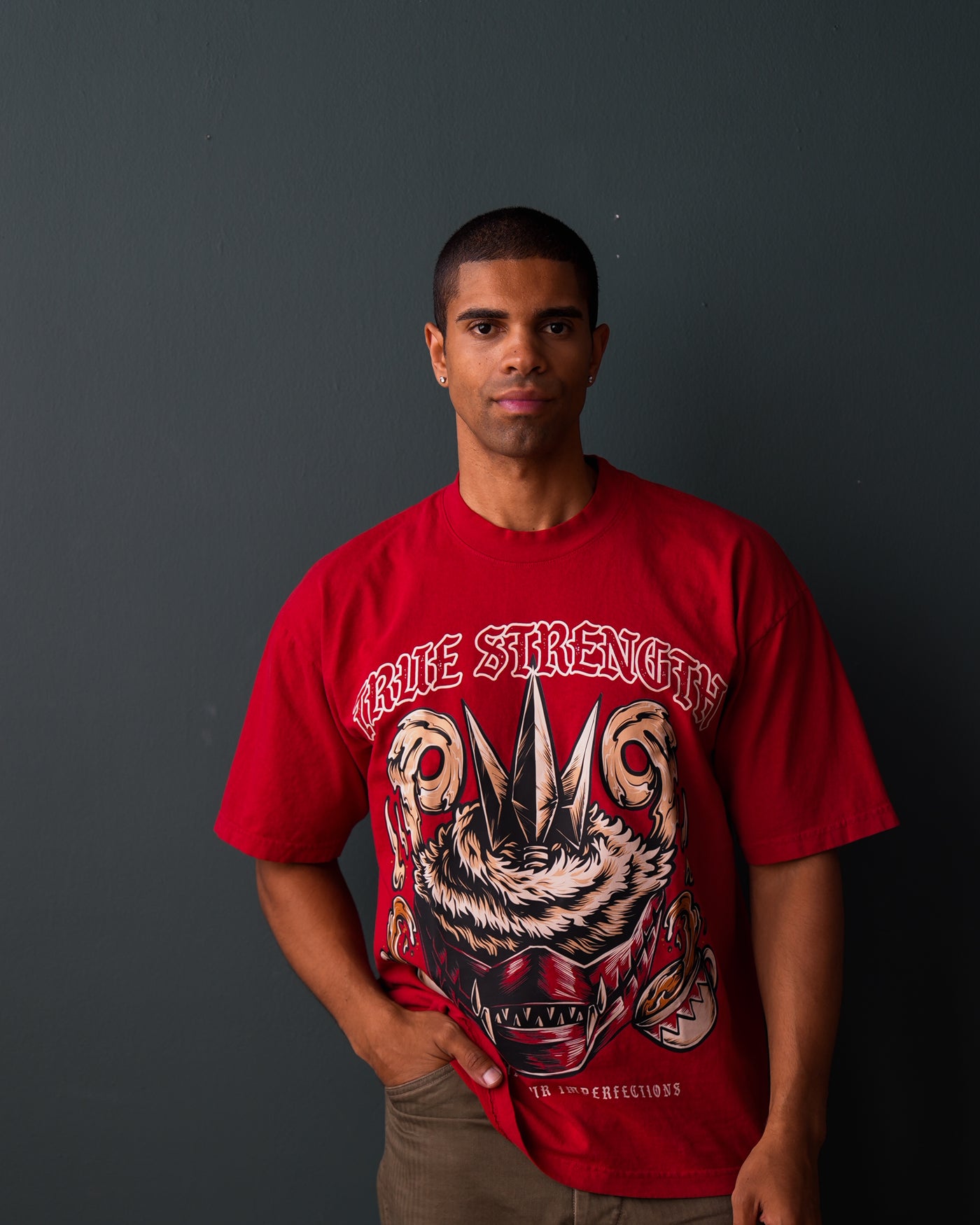 Within Our Imperfections Katakuri T-Shirt / Red