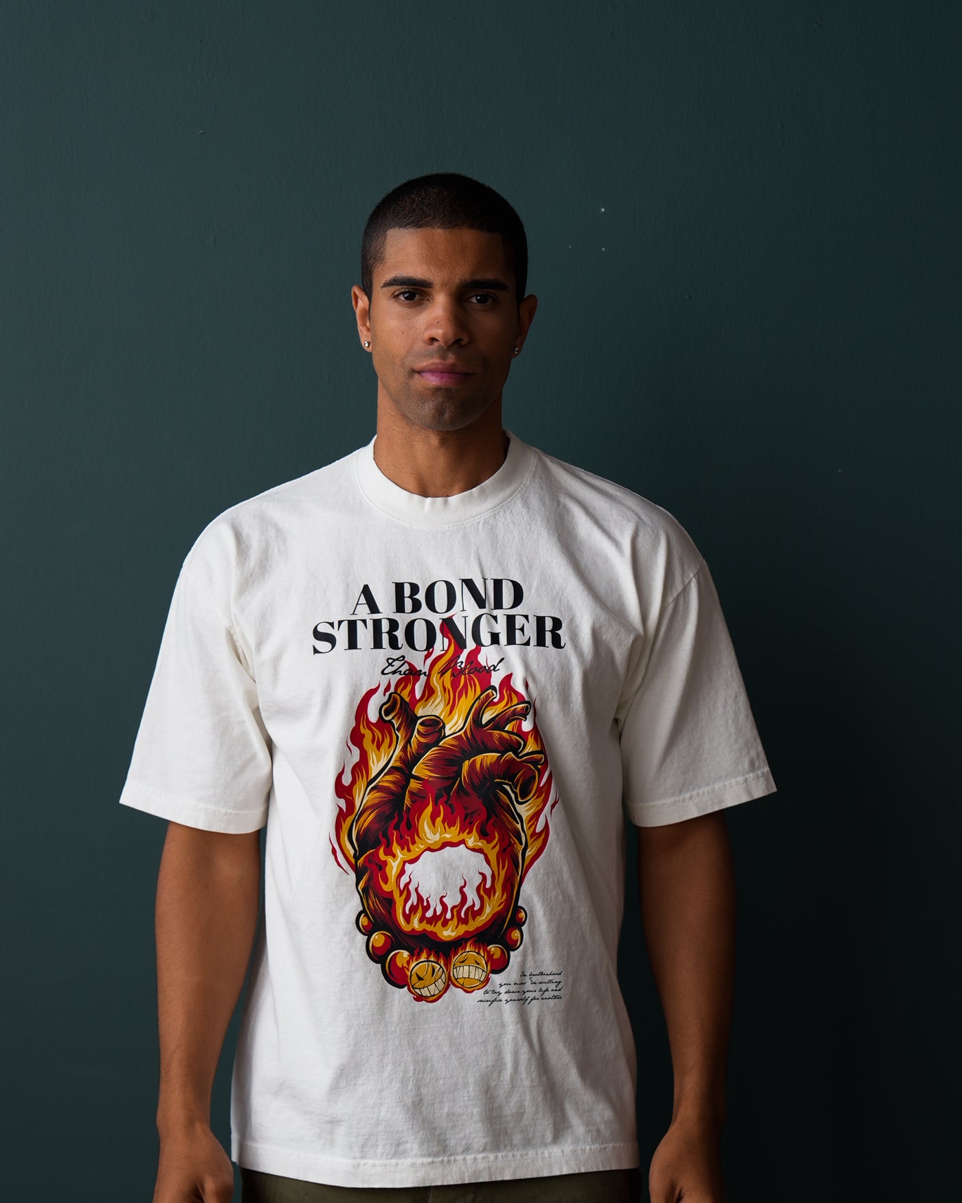 Stronger Than Blood Ace T-Shirt / Cream