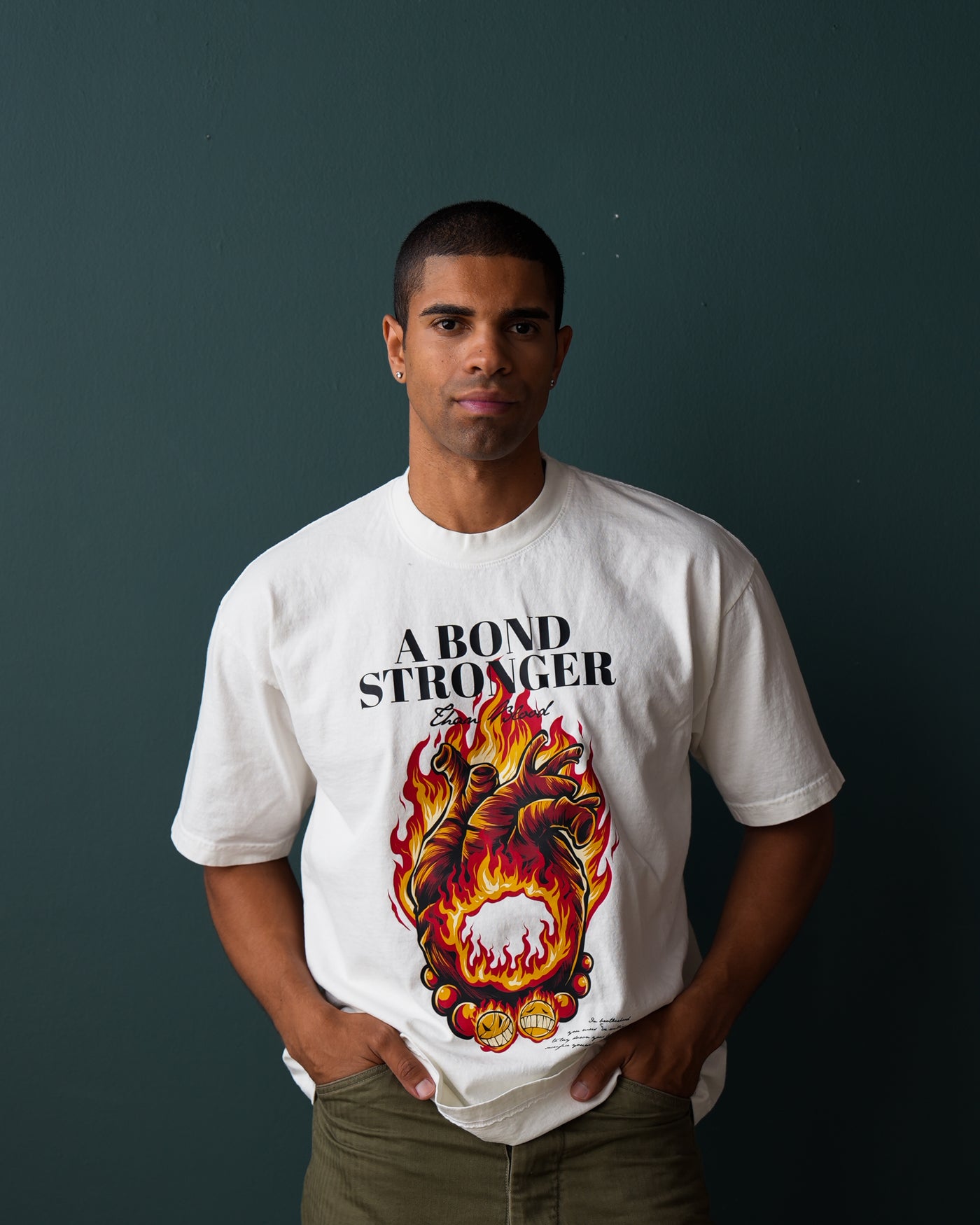Stronger Than Blood Ace T-Shirt / Cream