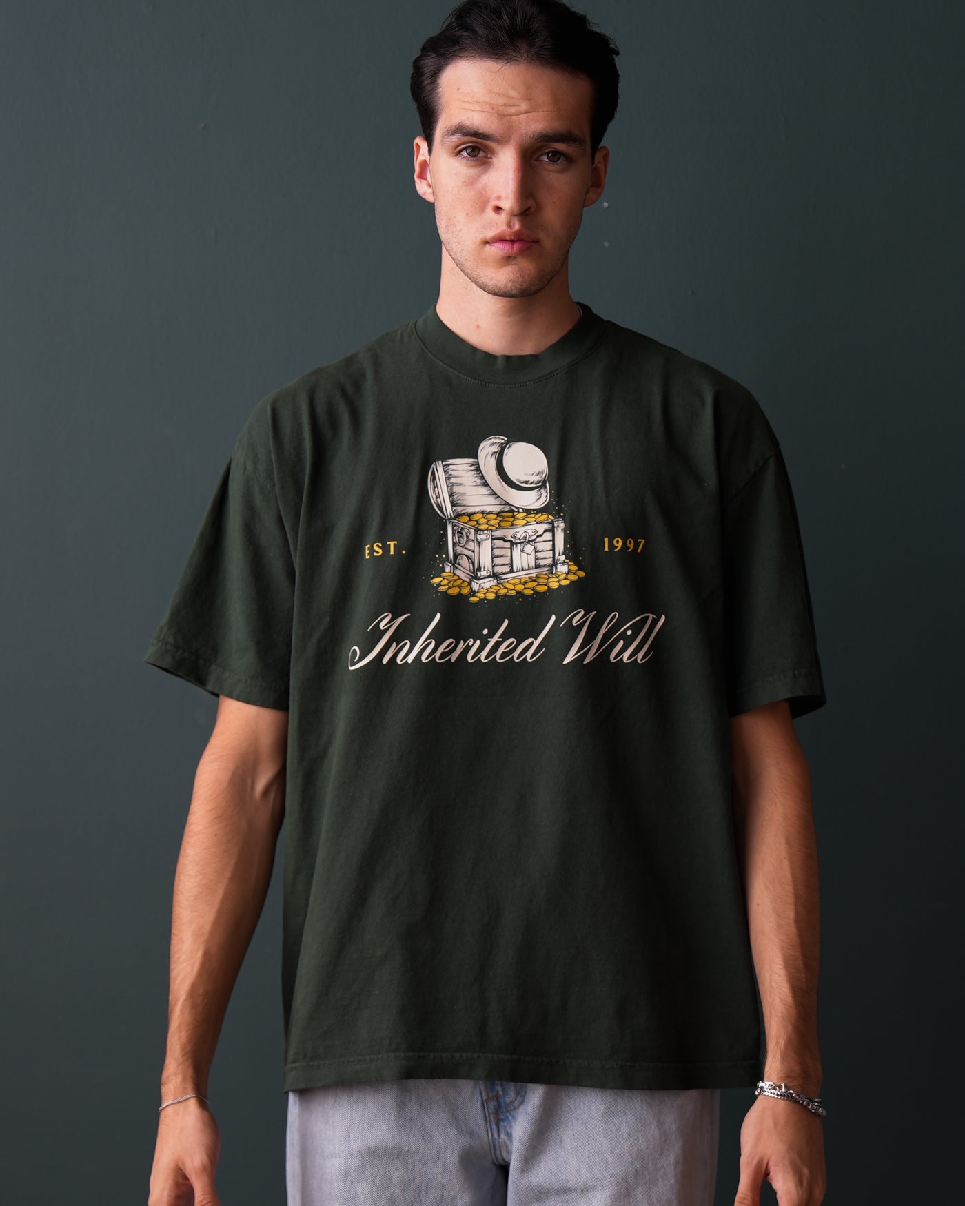 Inherited Will T-Shirt / Green