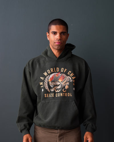Seize Control Croc Hoodie / Green