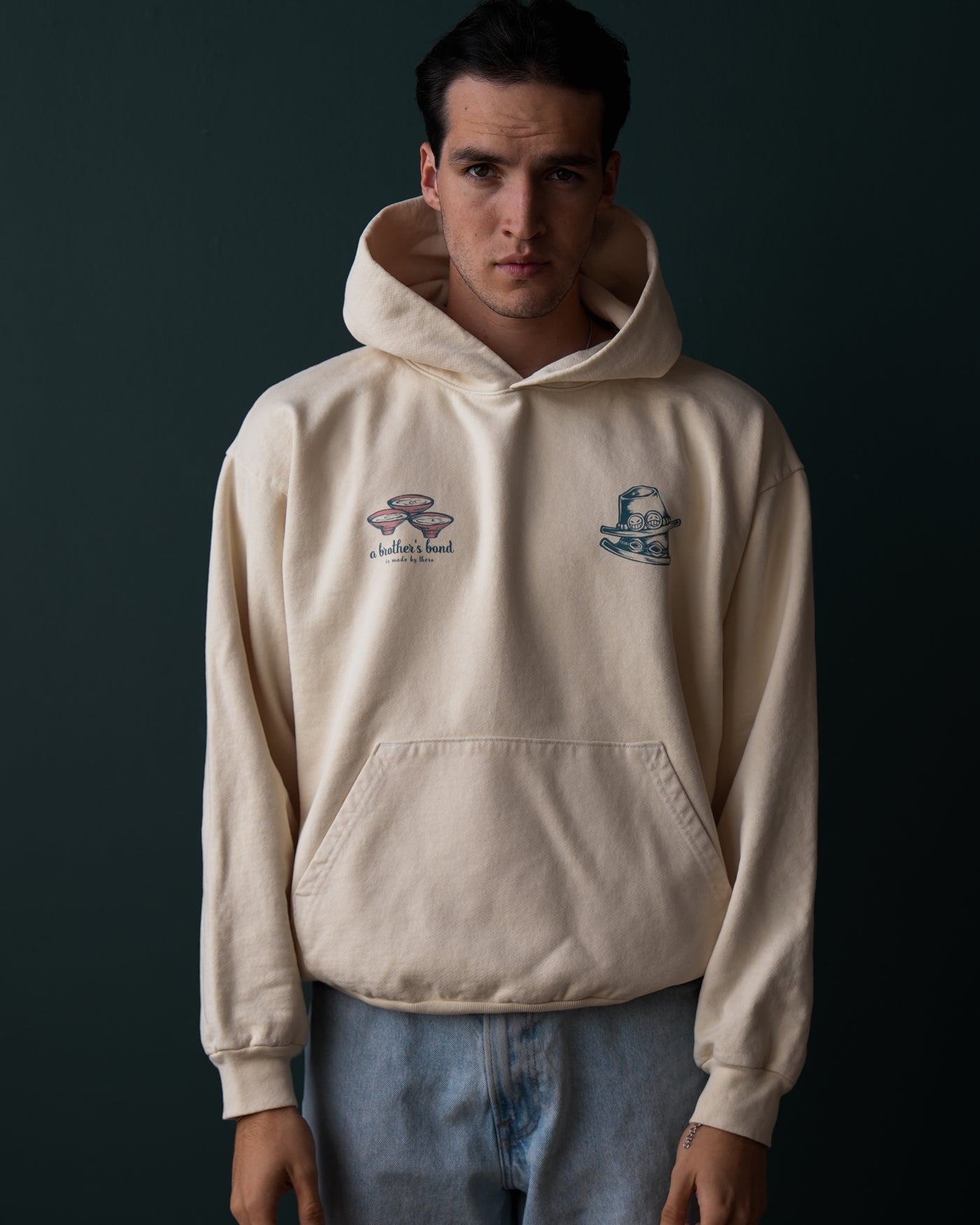 Brother's Bond Hoodie / Cream