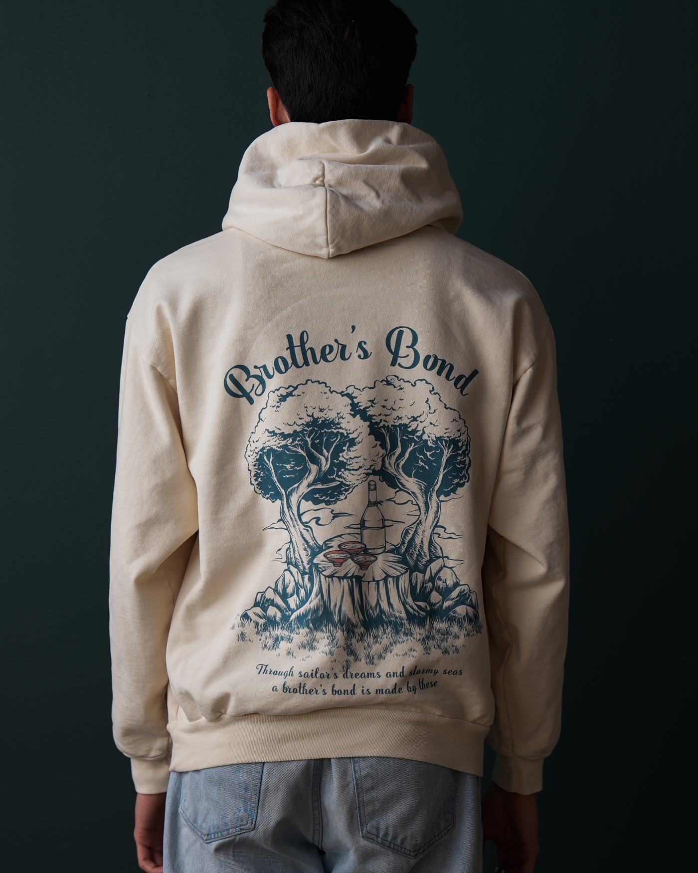 Brother's Bond Hoodie / Cream