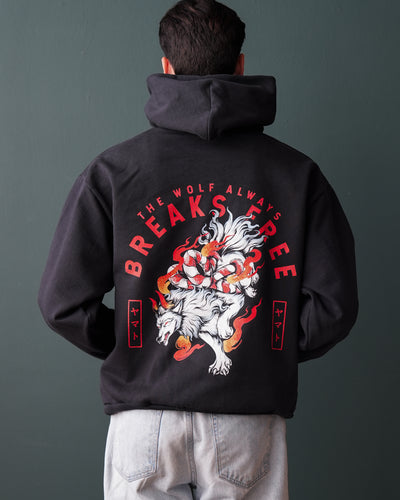 Wolves Break Free Yamato Hoodie / Blue