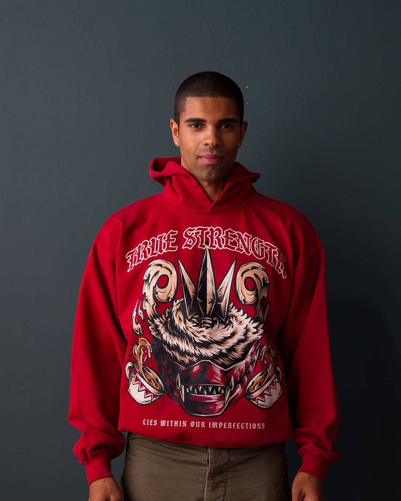 Within Our Imperfections Katakuri Hoodie / Red