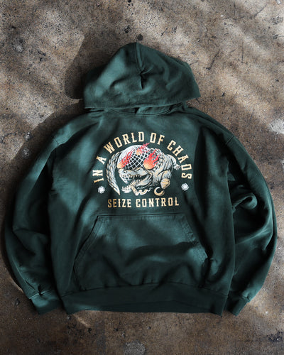 Seize Control Croc Hoodie / Green