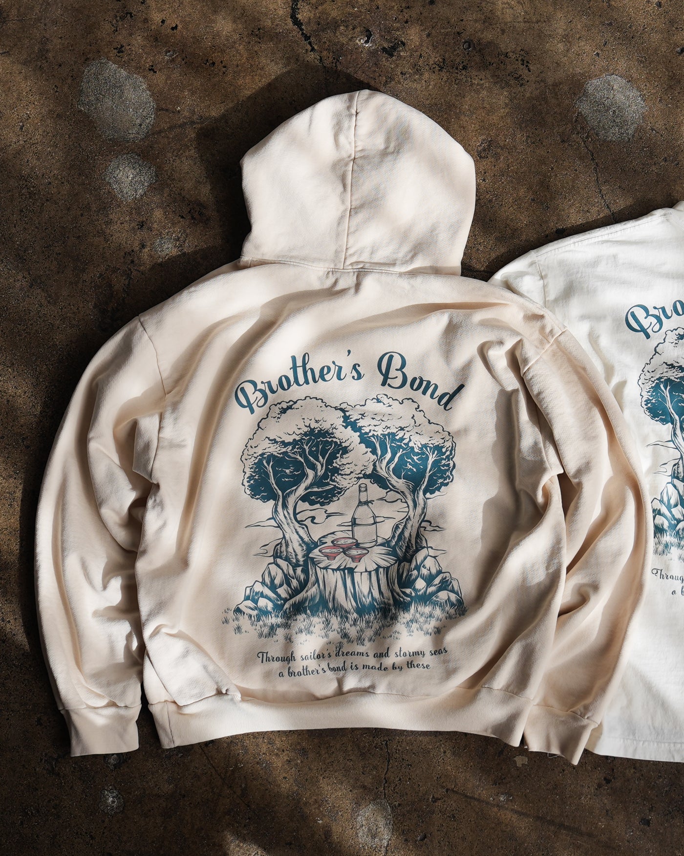 Brother's Bond Hoodie / Cream