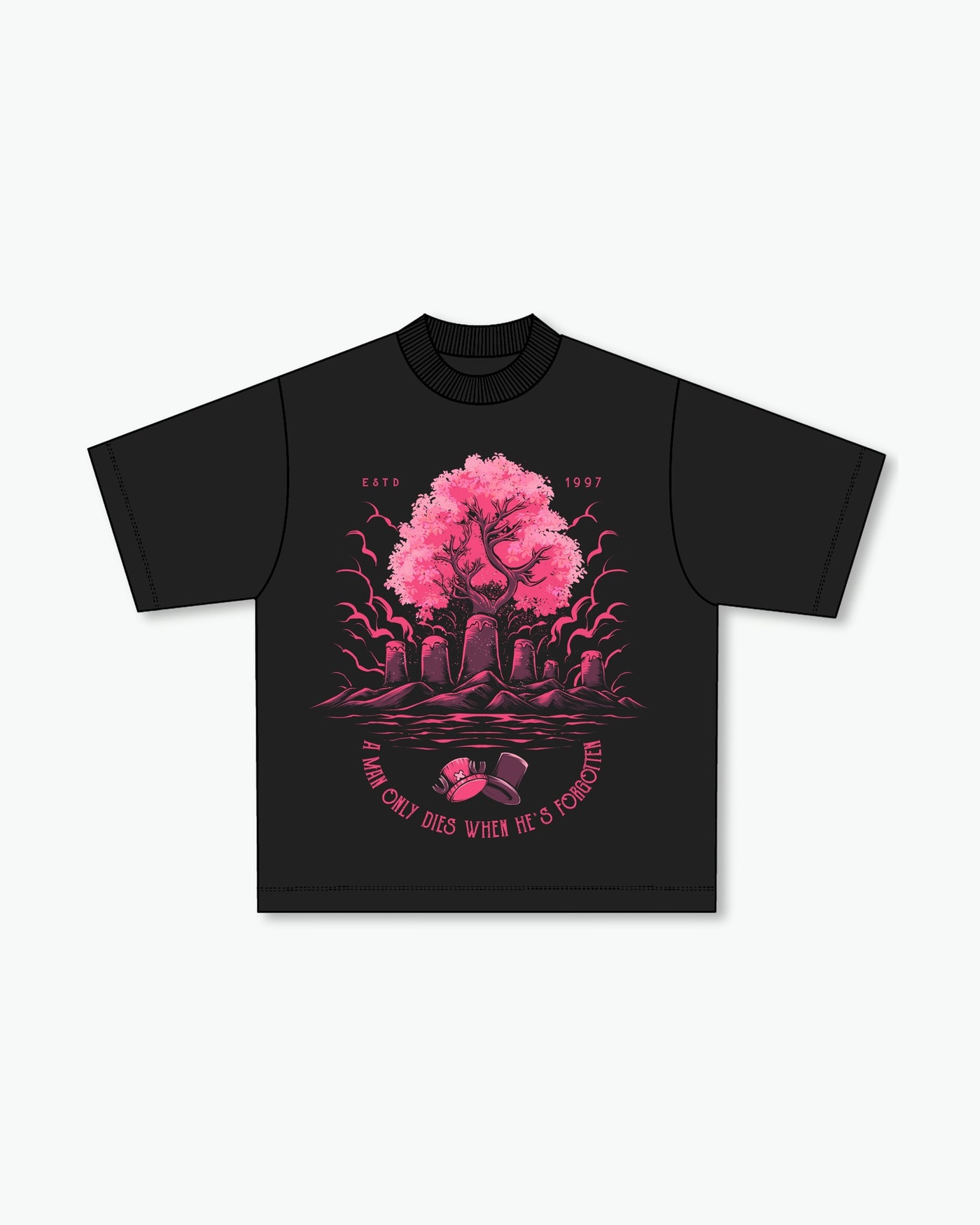 Drum Island T-Shirt / Black