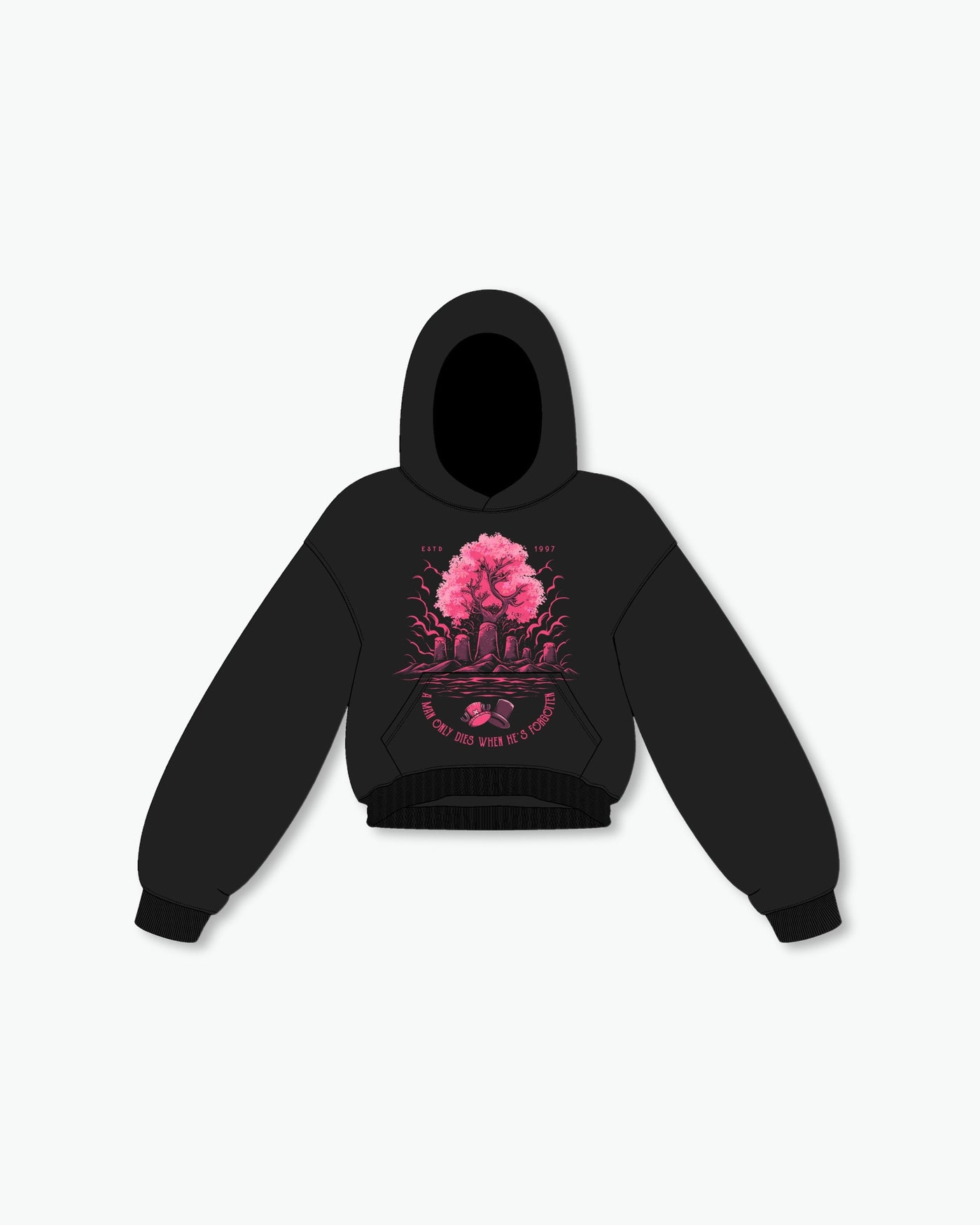 Drum Island Hoodie / Black