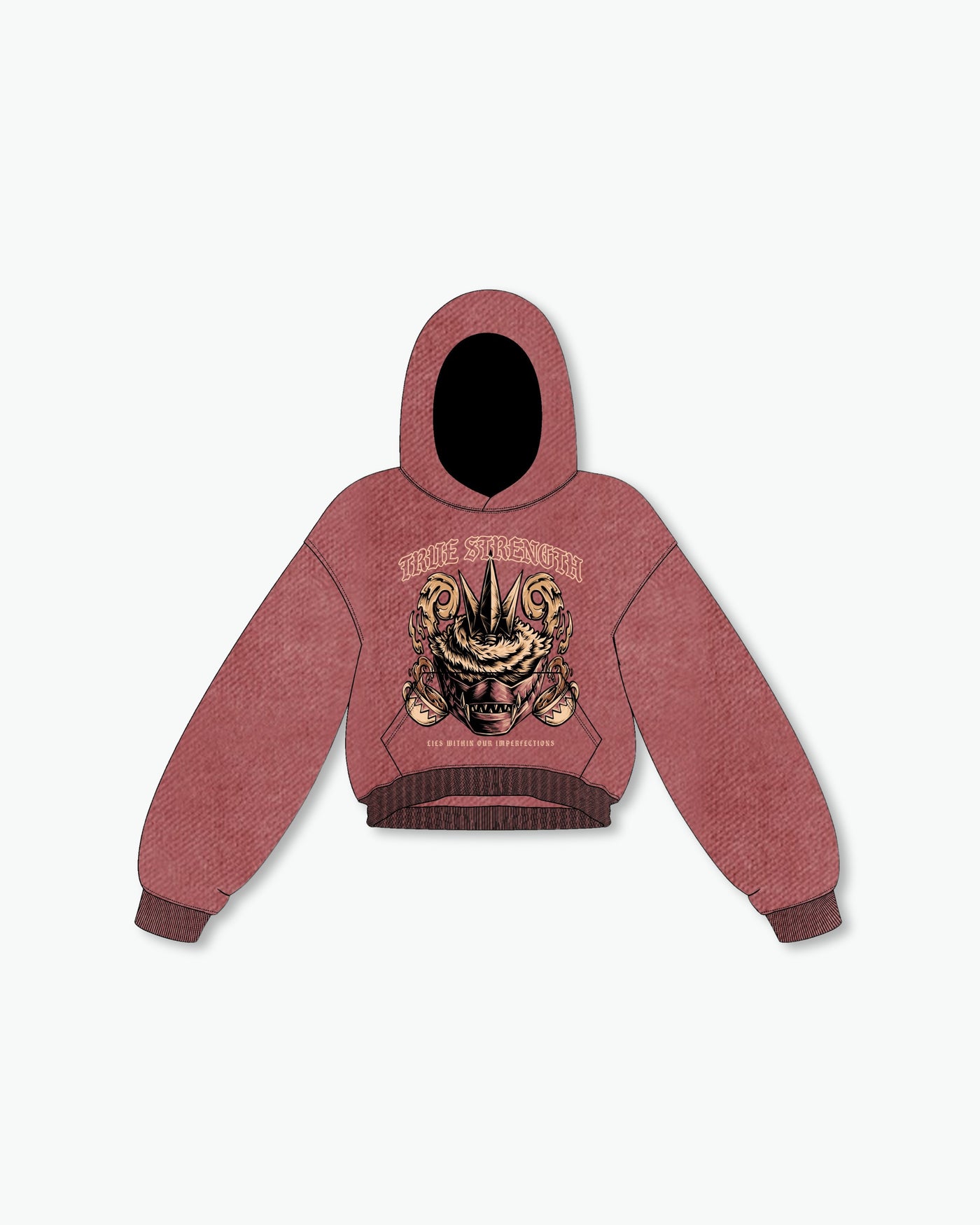 Within Our Imperfections Katakuri Hoodie / Red