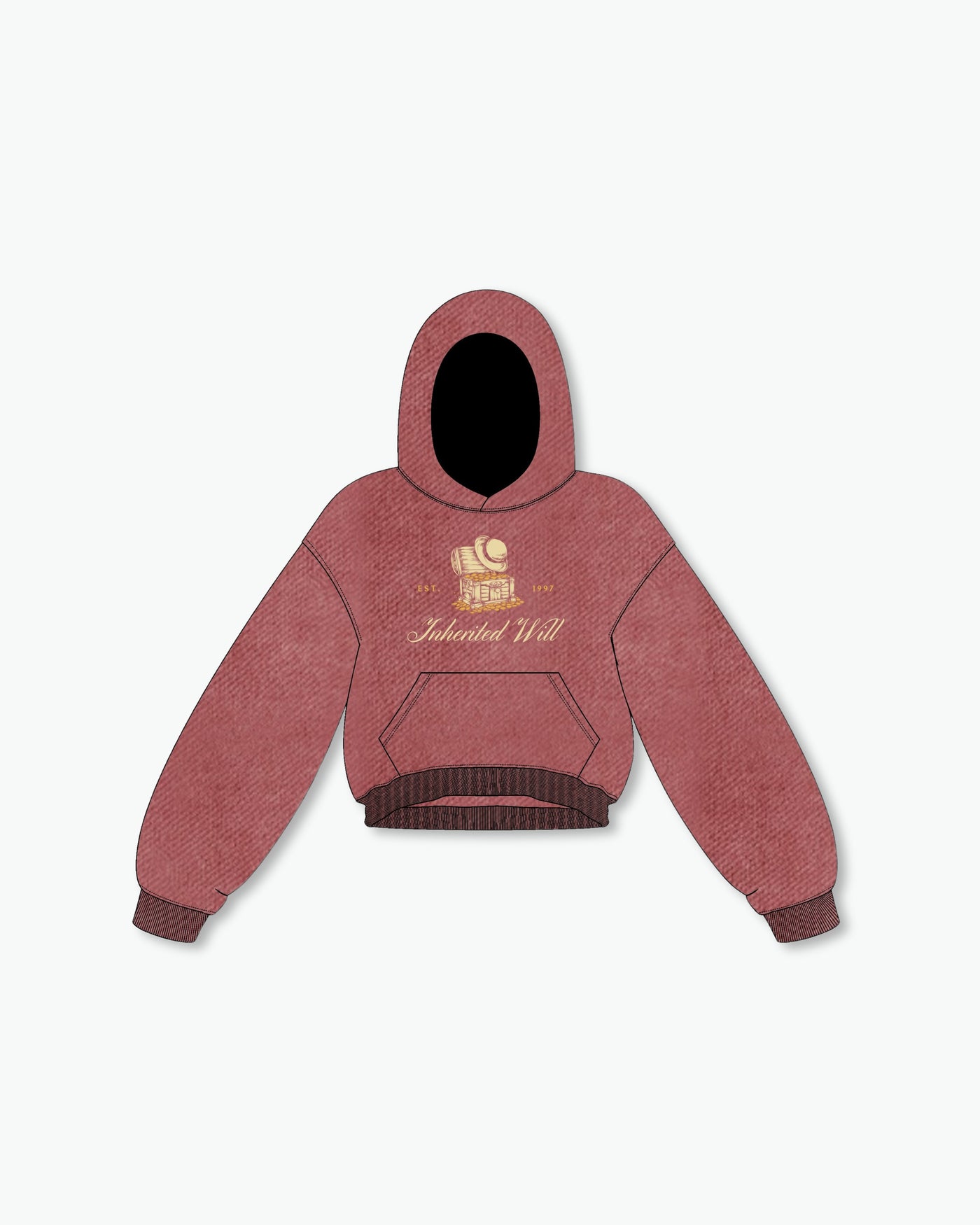 Inherited Will Hoodie / Red