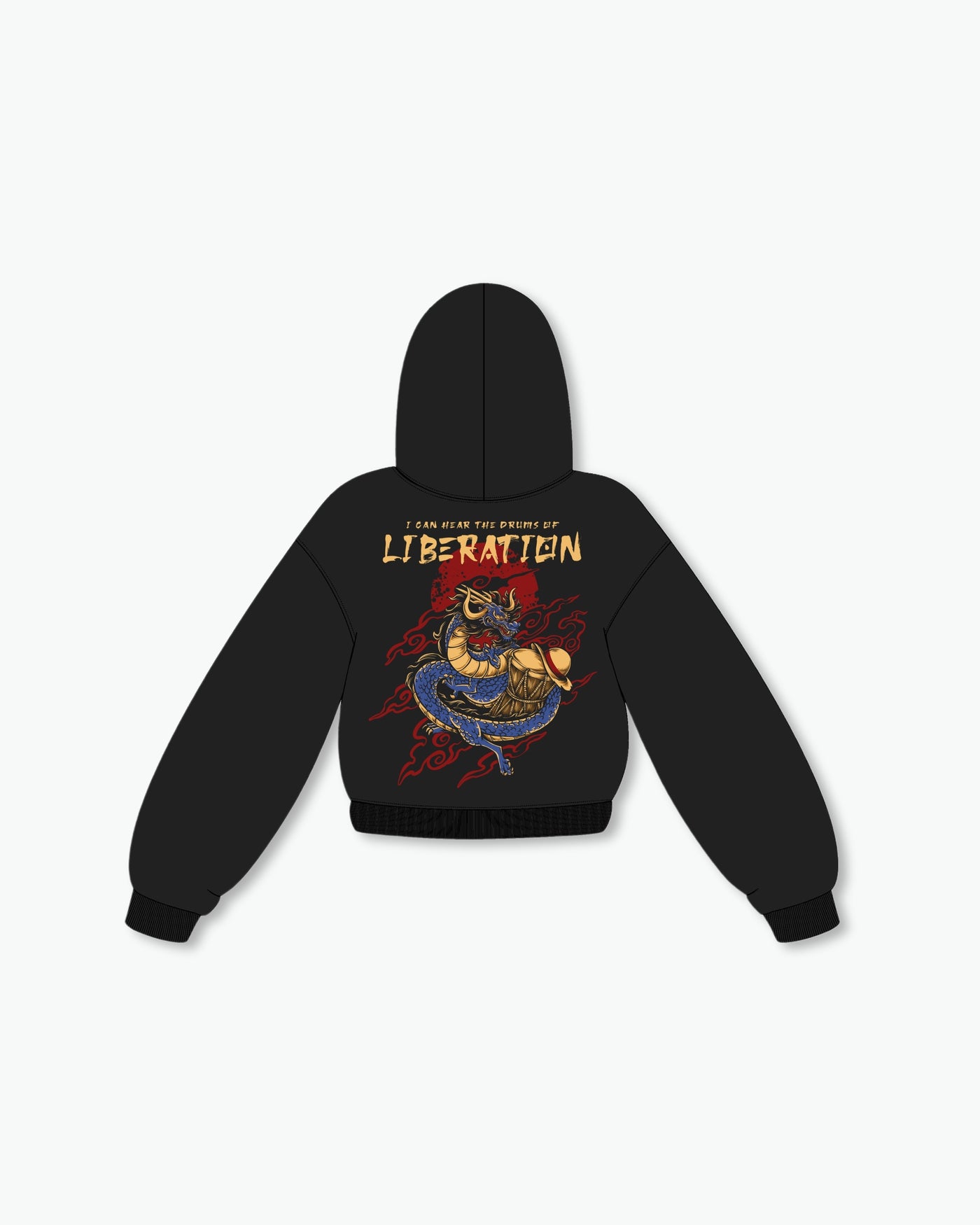 Drums of Liberations Hoodie / Black