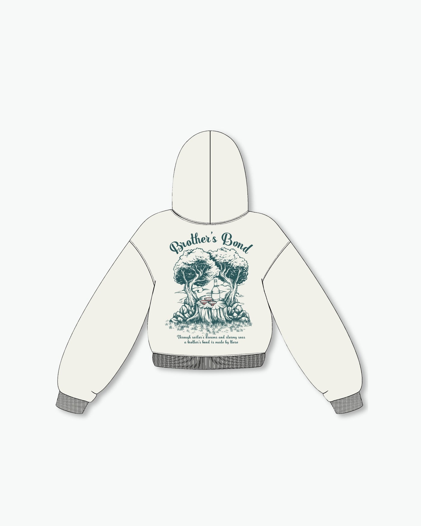 Brother's Bond Hoodie / Cream