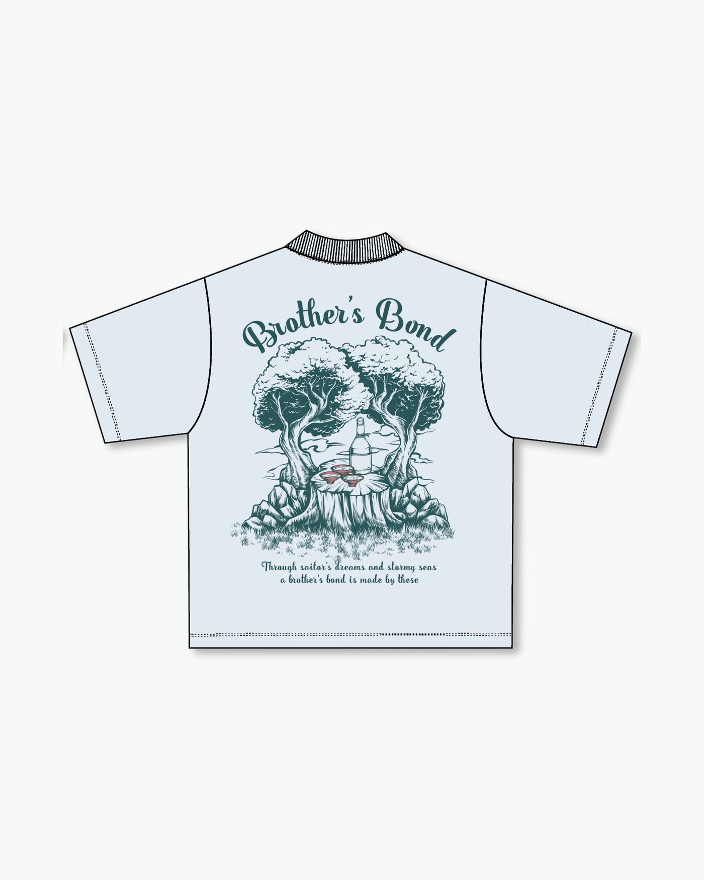 Brother's Bond T-Shirt / Cloud Blue
